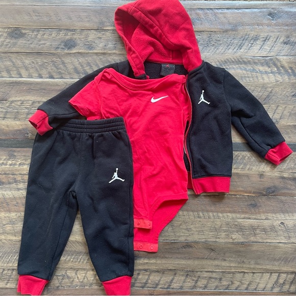 Jordan Other - Nike Air Jordan zip hoodie & jogger set. Size 18 months.
